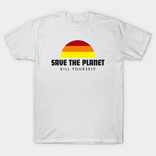 Save the Planet T-Shirt by daparacami